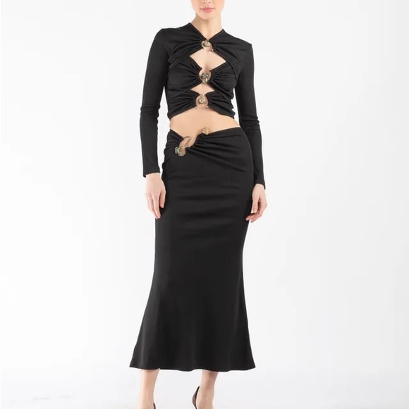 Christopher Esber Ruched Quartz Skirt - Picture 7 of 10